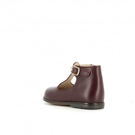 Girl's Pre Walk & first steps Linda Burgundy Liss LINDABORDEAUXLISSE-FI