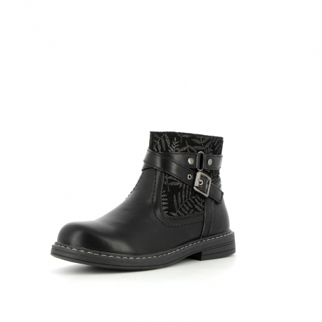 Boots et bottes Fille Gaillac Noir GAILLAC-FI-NOIR