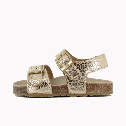 Girl's Sandals Erosa Gold Multi EROSA-FI-ORMULTI