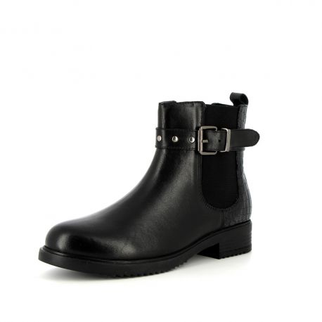 Bottes best sale fille cuir