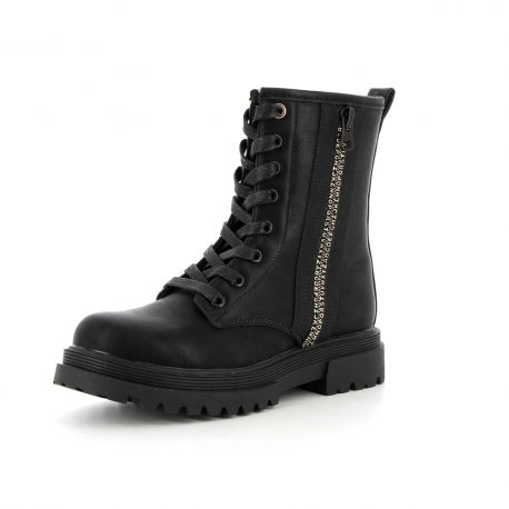 Boots et bottes Fille Issel Noir ISSEL-FI-NOIR