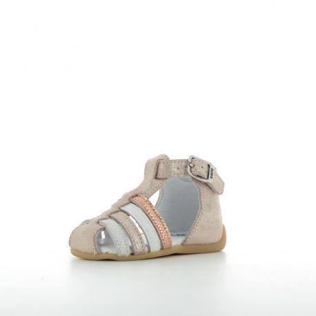 Girl's Pre Walk & first steps Paulana Pink Multi PAULANA-FI-ROSEMULTICO