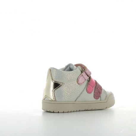 Girls shoes Risavel White Gold RISAVEL-FI-BLANCOR