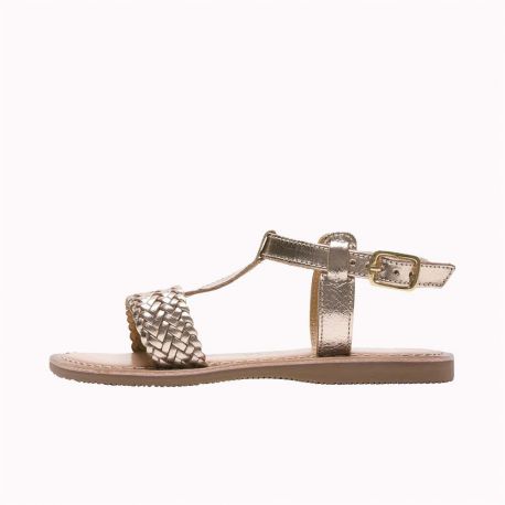 Girl's Sandals Felce Gold FELCE-FI-OR