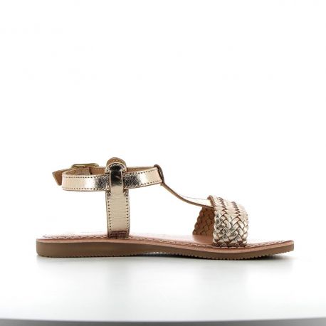 Girl's Sandals Felce Gold FELCE-FI-OR