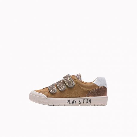 Girl's Sneakers Saltok Gold SALTOK-FI-OR