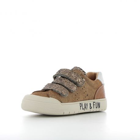 Girl's Sneakers Saltok Gold SALTOK-FI-OR