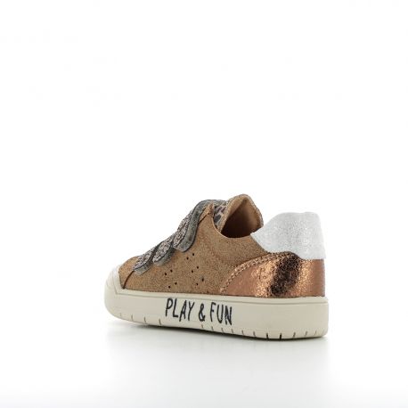 Girl's Sneakers Saltok Gold SALTOK-FI-OR