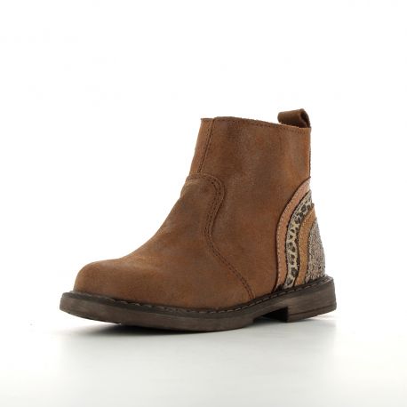 Girls shoes Sozi Cognac SOZI-FI-COGNAC