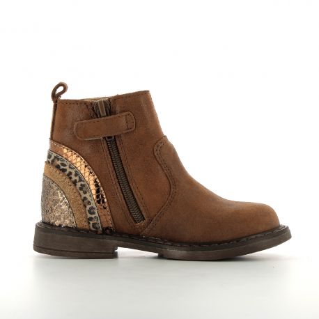 Girls shoes Sozi Cognac SOZI-FI-COGNAC