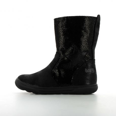 Boots et bottes Fille Stockhalm Black STOCKHALM-FI-BLACK