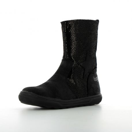 Boots et bottes Fille Stockhalm Black STOCKHALM-FI-BLACK