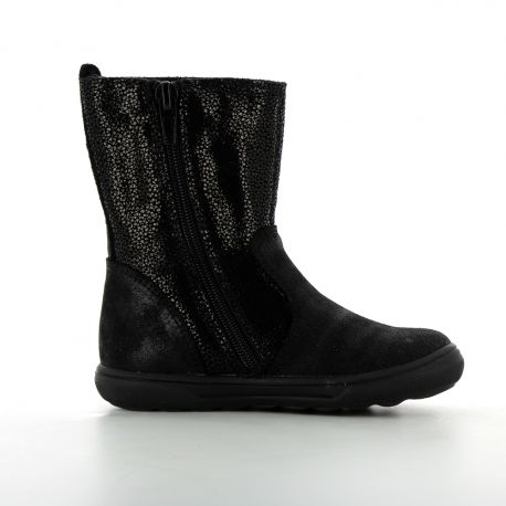 Boots et bottes Fille Stockhalm Black STOCKHALM-FI-BLACK