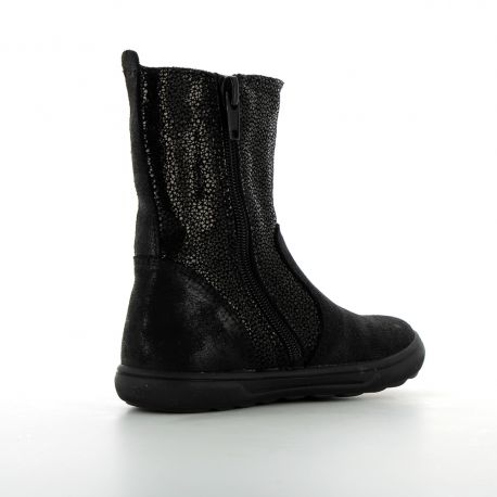 Boots et bottes Fille Stockhalm Black STOCKHALM-FI-BLACK