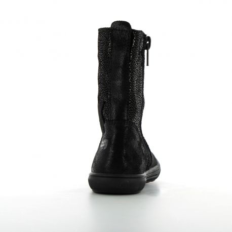 Boots et bottes Fille Stockhalm Black STOCKHALM-FI-BLACK