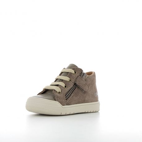 Chaussures Garçon Restarex Taupe Vel RESTAREX-GA-TAUPE-VEL