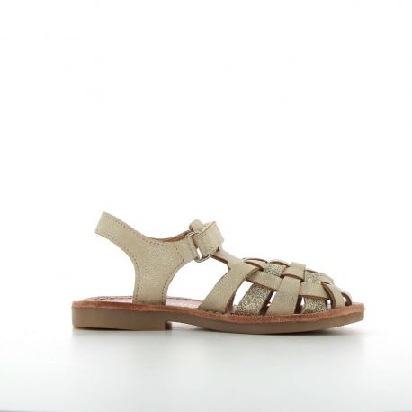 Girl's Sandals Erosa Gold Multi EROSA-FI-ORMULTI