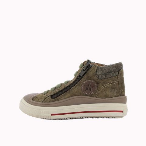 Boys shoes Velvet Khaki vel VELVET-GA-KAKIVEL