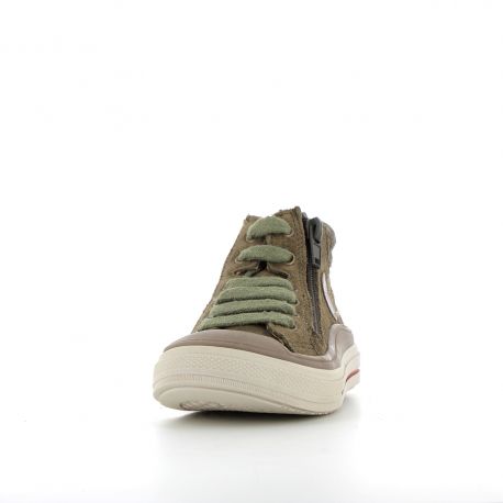 Boys shoes Velvet Khaki vel VELVET-GA-KAKIVEL