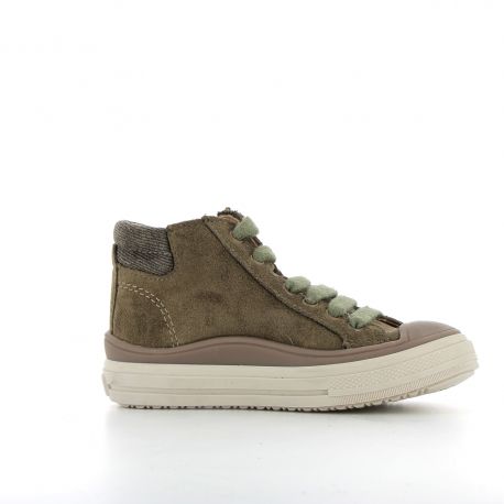 Boys shoes Velvet Khaki vel VELVET-GA-KAKIVEL