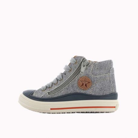 Boys shoes Velvet Khaki vel VELVET-GA-BLEUJEANS