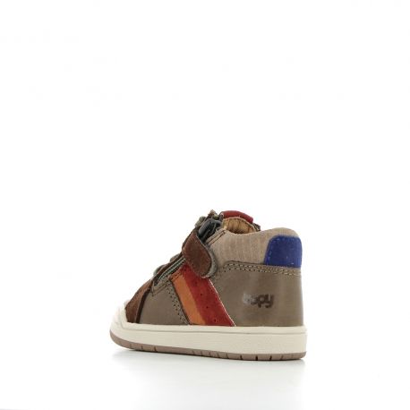 Boys shoes Rolt khaki ROLT-GA-KAKI