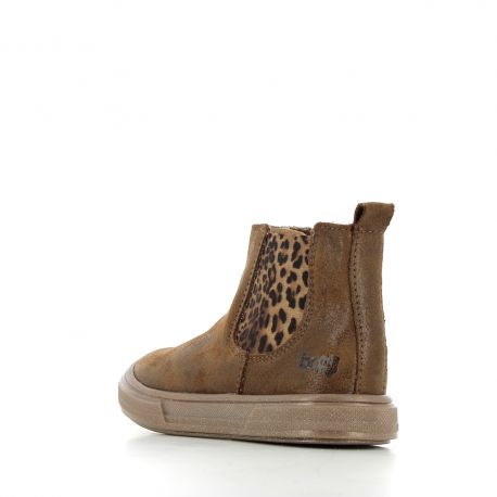 Girls shoes Sebestar Brown Leopard Color SEBESTAR-FI-MARRON-LEO