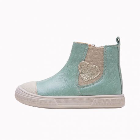 Boots et bottes Fille Storica Vert Vernis STORICA-FI-VERTVERNIS