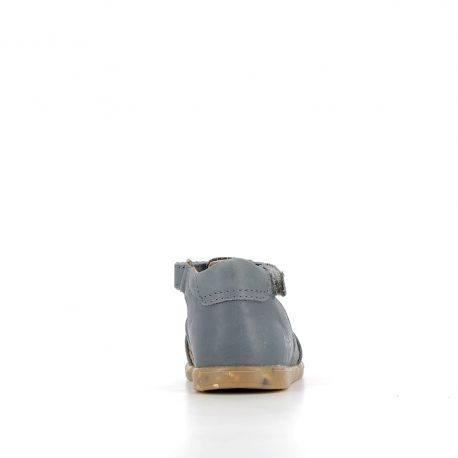 Boy's Sandals Ranoc smooth denim RANOC-GA-JEANSLISSE