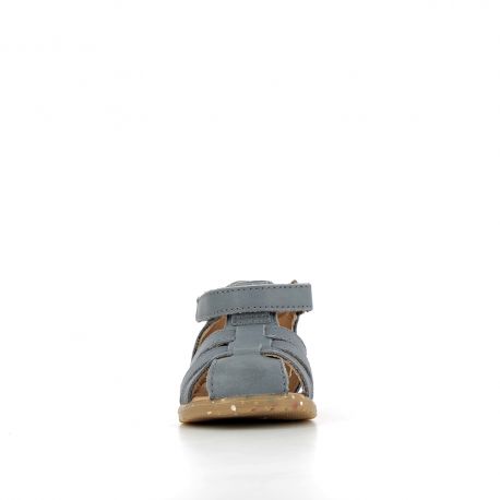 Boy's Sandals Ranoc smooth denim RANOC-GA-JEANSLISSE