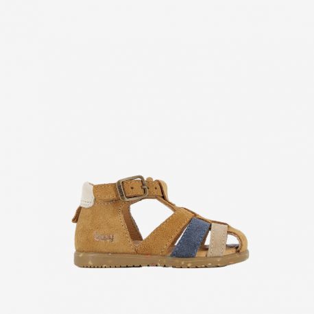 Boy's Sandals Rainou Cognac Multico RAINOU-GA-COGNACMULTI