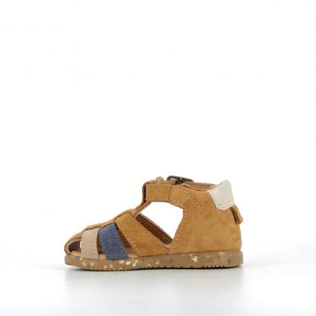 Boy's Sandals Rainou Cognac Multico RAINOU-GA-COGNACMULTI